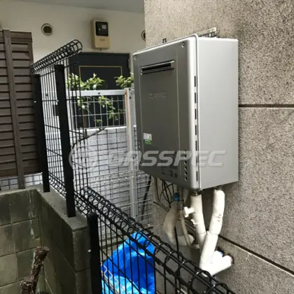 施工後の給湯器（ノーリツ GT-C2062SAWX-2 BL）