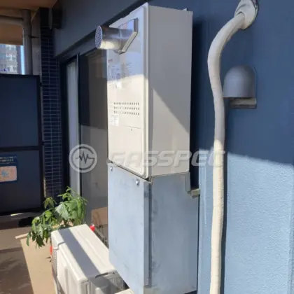 施工後の暖房熱源機（ノーリツ GTH-2444AWX3H-T-1 BL）