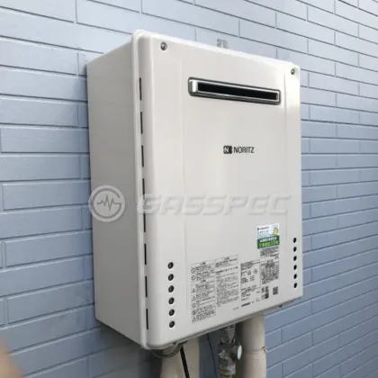 施工後の給湯器（ノーリツ GT-2060SAWX-2 BL）