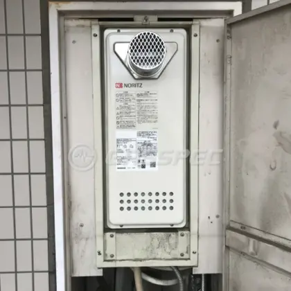施工後の給湯器（ノーリツ GT-1653SAWX-T-4 BL）