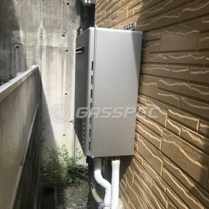 施工後の給湯器（ノーリツ GT-C2462SAWX-2 BL）