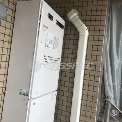 施工後の暖房熱源機（ノーリツ GTH-2444AWX3H-1 BL）
