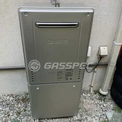 施工後の給湯器（ノーリツ GT-C2462SAWX-2 BL）