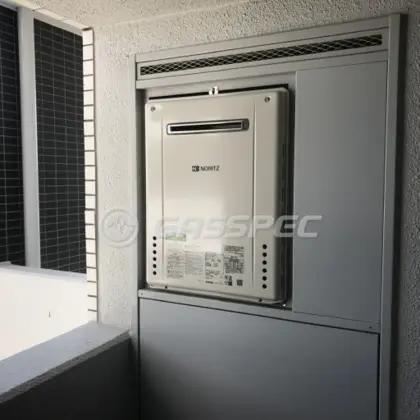施工後の給湯器（ノーリツ GT-2060SAWX-2 BL）