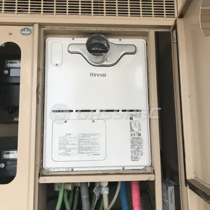 施工後の暖房熱源機（リンナイ RVD-A2400AT2-3(B)）