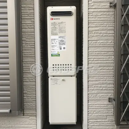 施工後の給湯器（ノーリツ GT-2053SAWX-4 BL）