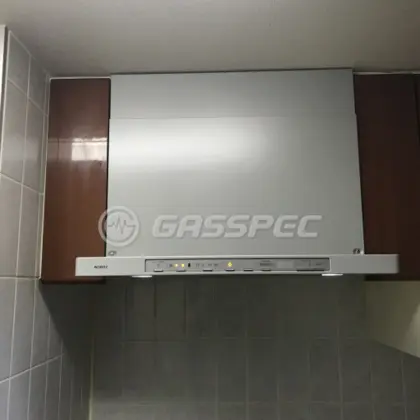 施工後のレンジフード（ノーリツ NFG6S21MSI）