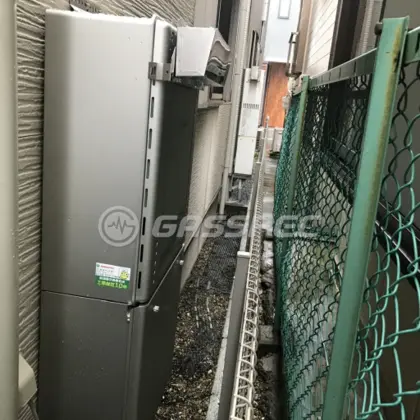 施工後の給湯器（ノーリツ GT-C2462SAWX-2 BL）