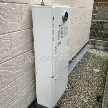 施工後の暖房熱源機（ノーリツ GTH-C2460AW3H-1 BL）