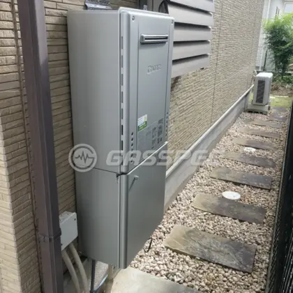 施工後の給湯器（ノーリツ GT-C2462AWX-2 BL）