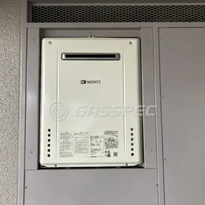 施工後の給湯器（ノーリツ GT-2060SAWX-2 BL）