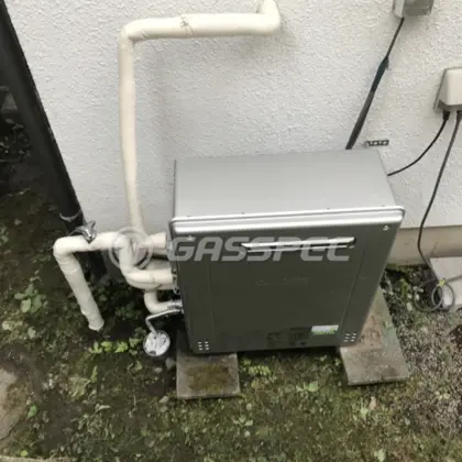 施工後の給湯器（ノーリツ GT-C2462SARX-2 BL）