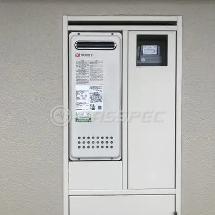 施工後の給湯器（ノーリツ GT-2053SAWX-4 BL）