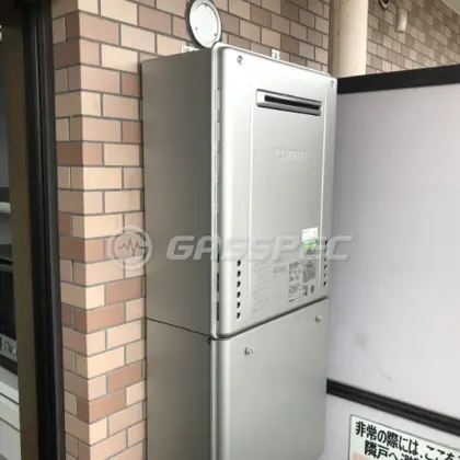 施工後の給湯器（ノーリツ GT-C2462SAWX-2 BL）
