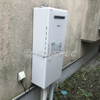 施工後の給湯器（ノーリツ GT-2460SAWX-2 BL）