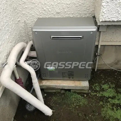 施工後の給湯器（ノーリツ GT-C2462SARX-2 BL）