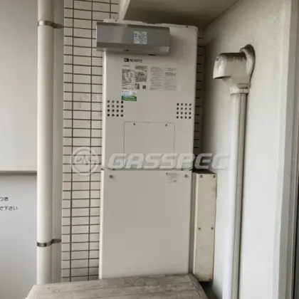 施工後の暖房熱源機（ノーリツ GTH-C2460AW3H-1 BL）