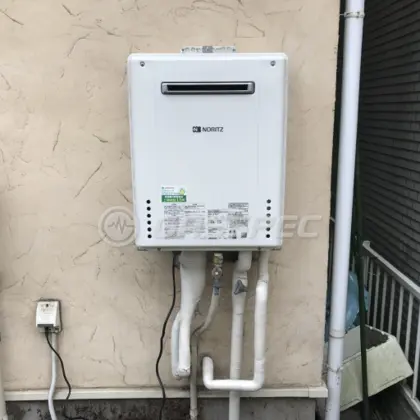 施工後の給湯器（ノーリツ GT-2060SAWX-2 BL）
