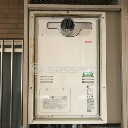 施工後の暖房熱源機（リンナイ RUFH-A2400AT2-3）