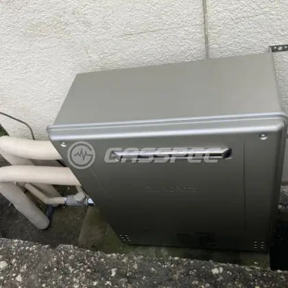 施工後の給湯器（ノーリツ GT-C2062SARX-2 BL）