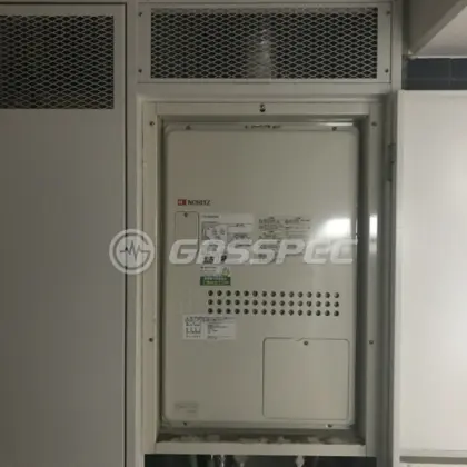施工後の暖房熱源機（ノーリツ GTH-2444AWX3H-H-1 BL）