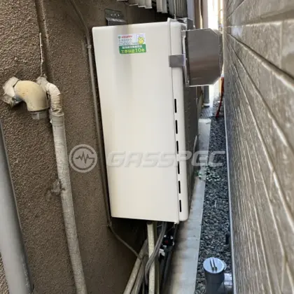 施工後の給湯器（ノーリツ GT-2460AWX-2 BL）