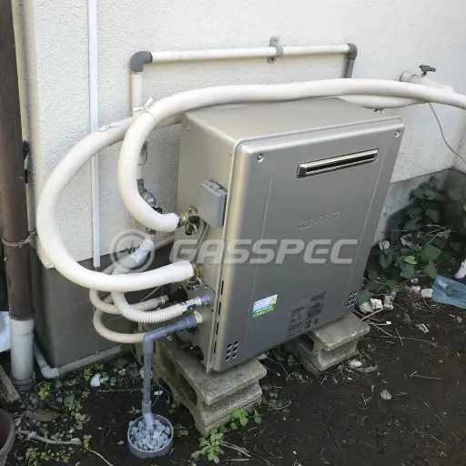 交換後の給湯器（ノーリツ GT-C2062SARX-2 BL）