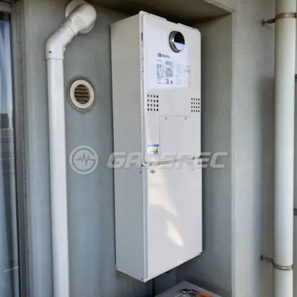施工後の暖房熱源機（ノーリツ GTH-C2460AW3H-1 BL）