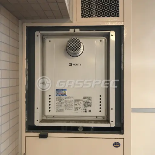 交換後の給湯器（ノーリツ GT-2460SAWX-T-2 BL）