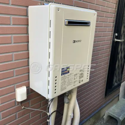 施工後の給湯器（ノーリツ GT-2060SAWX-2 BL）