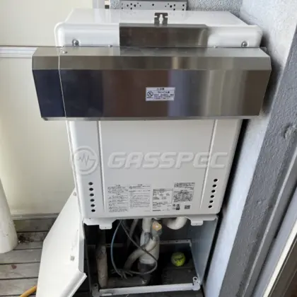 施工後の給湯器（ノーリツ GT-2060SAWX-2 BL）