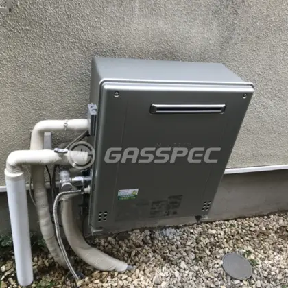 施工後の給湯器（ノーリツ GT-C2462SARX-2 BL）