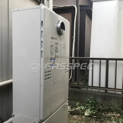 施工後の暖房熱源機（ノーリツ GTH-C2460AW3H-1 BL）