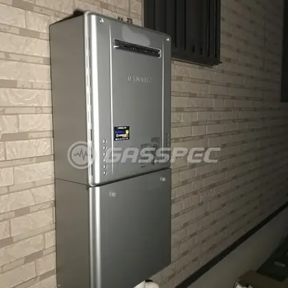 施工後の給湯器（ノーリツ GT-C1662SAWX-2 BL）