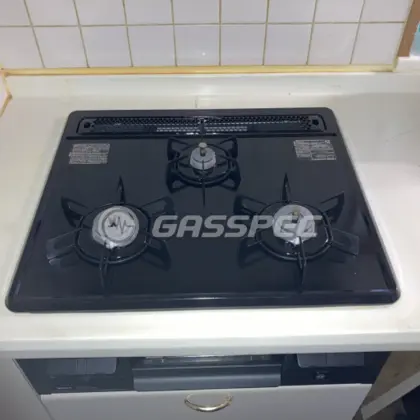 施工後のビルトインガスコンロ（ノーリツ N3GT2RVQ1）