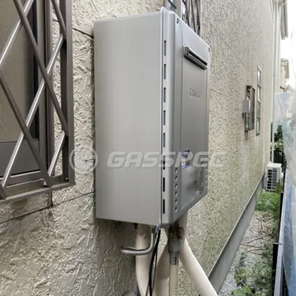 施工後の給湯器（ノーリツ GT-C2062SAWX-2 BL）