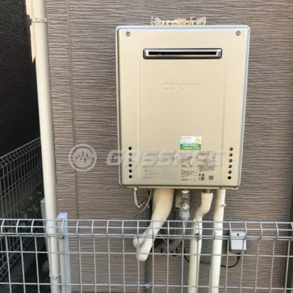 施工後の給湯器（ノーリツ GT-C2462SAWX-2 BL）