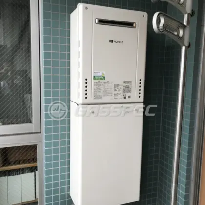 施工後の給湯器（ノーリツ GT-2460AWX-2 BL）