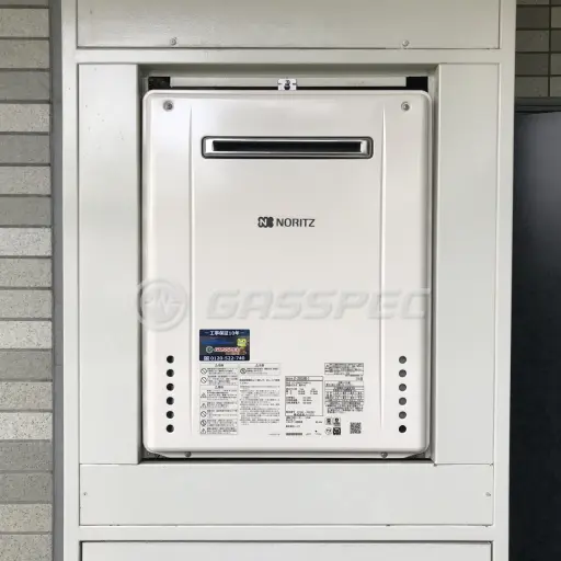 交換後の給湯器（ノーリツ GT-2060SAWX-2 BL）