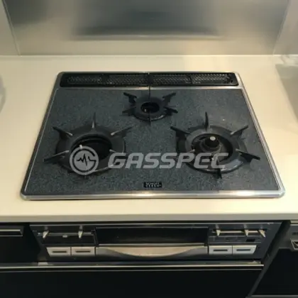 施工前のビルトインガスコンロ（RBG-N31AW7GS3L）