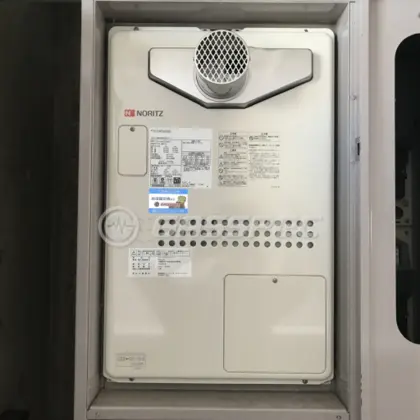 施工後の暖房熱源機（ノーリツ GTH-2444AWX3H-T-1 BL）