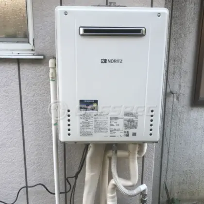 施工後の給湯器（ノーリツ GT-2060SAWX-2 BL）