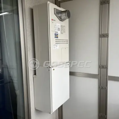 施工後の暖房熱源機（ノーリツ GTH-2444AWX3H-T-1 BL）