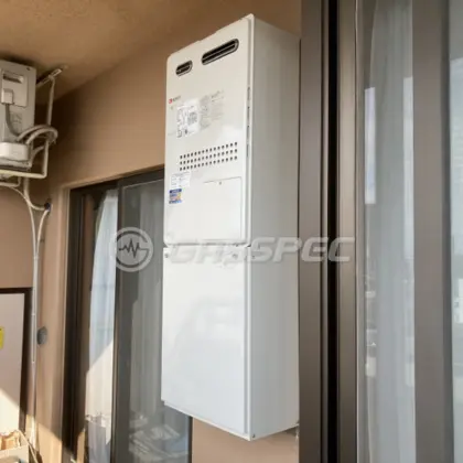 施工後の暖房熱源機（ノーリツ GTH-2444AWX3H-1 BL）
