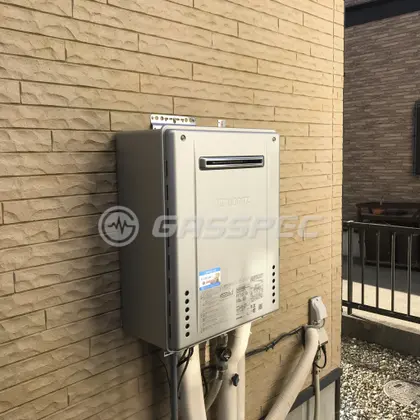 施工後の給湯器（ノーリツ GT-C2462SAWX-2 BL）