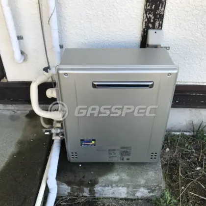 施工後の給湯器（ノーリツ GT-C2462ARX-2 BL）