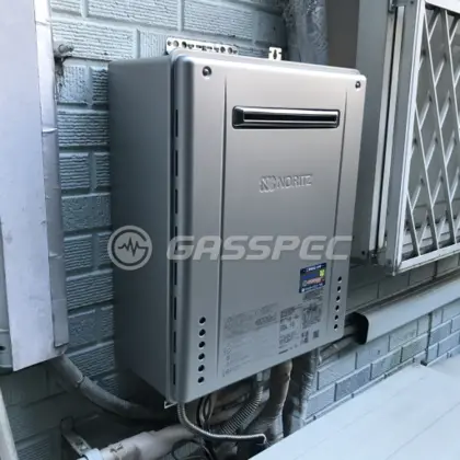 施工後の給湯器（ノーリツ GT-C1662SAWX-2 BL）