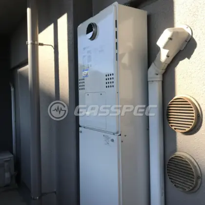 施工後の暖房熱源機（ノーリツ GTH-C2460AW3H-1 BL）