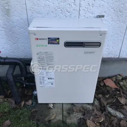 施工後の給湯器（ノーリツ OTQ-C4706SAY BL）