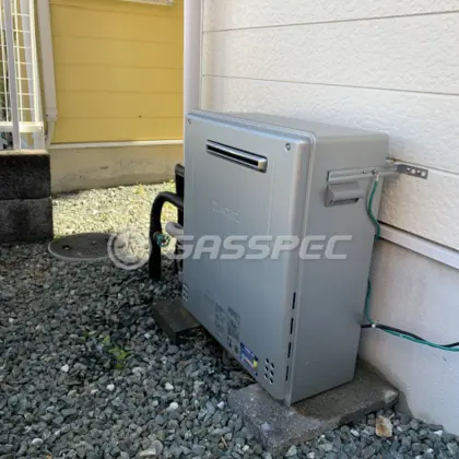 施工後の給湯器（ノーリツ GT-C2062SARX-2 BL）